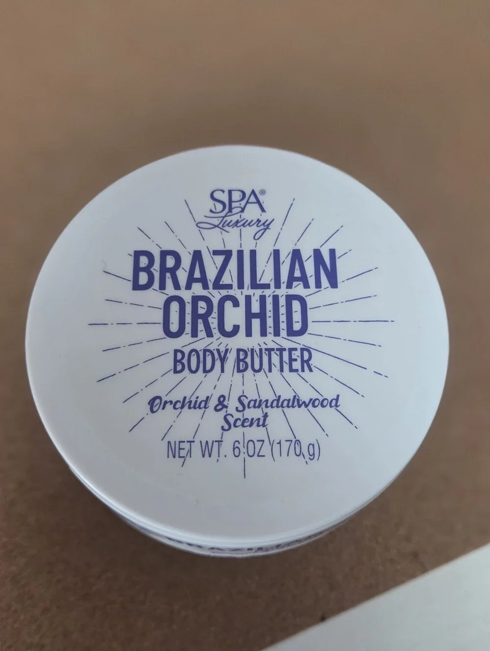 Spa Luxury Brazilian Orchid Body Butter - White & Purple